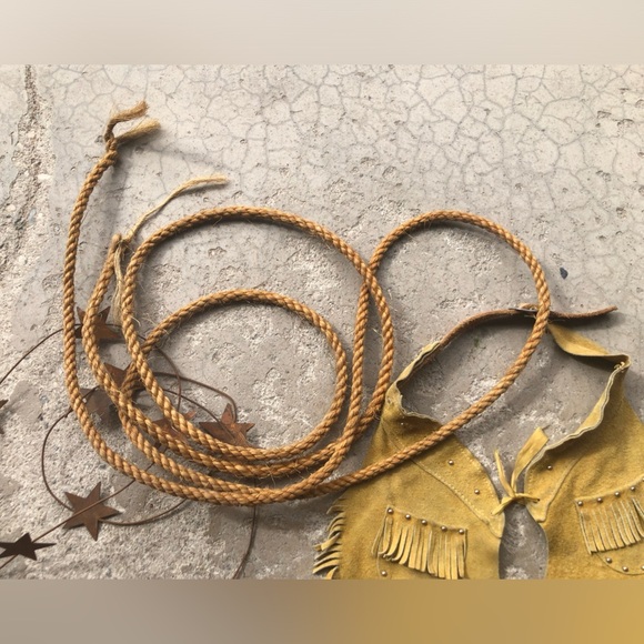 vtg western wall decor chaps boot lazo - Picture 4 of 9